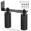MeBantoo Sliding Gate Guide Roller Kit, Heavy Duty Black Nylon
