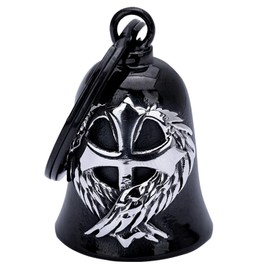TEWAFOS Motorcycle Bells - Bicycle Bells for Men, Stainless Steel can bring good luck and peace to motorcycle accessories
