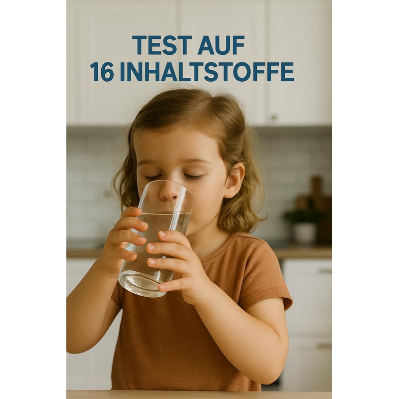 25 x 16-in-1 Drinking Water Test Strips with Evaluation |