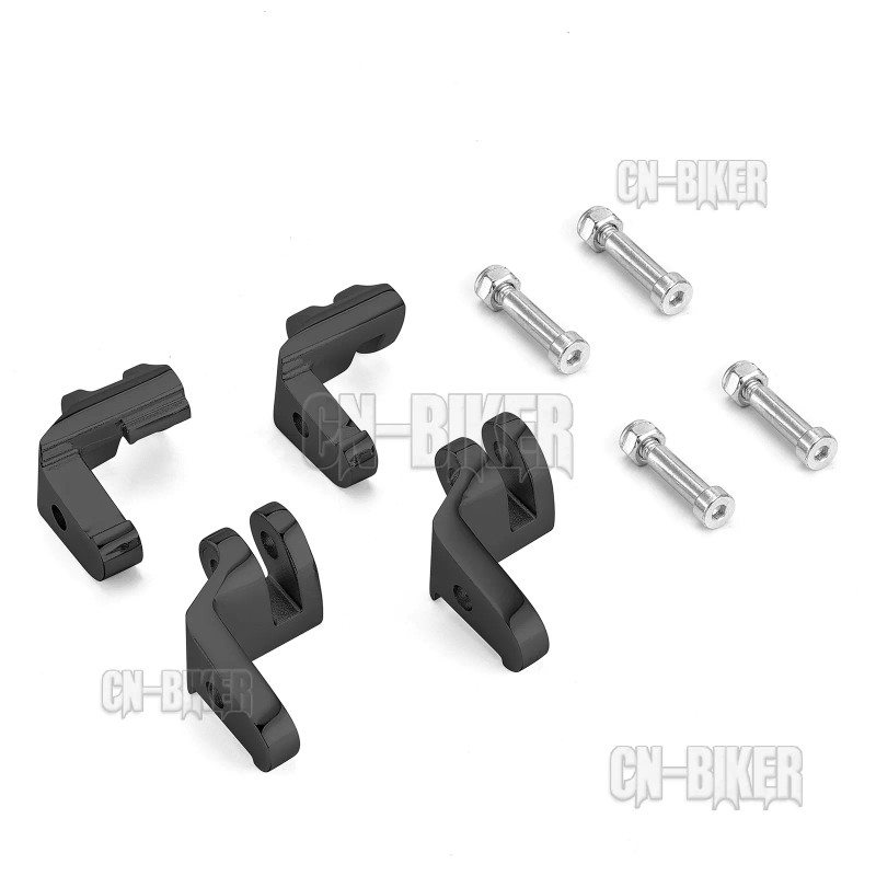 CB Driver Floorboard Relocation Brackets For H-D Electra Glide Road