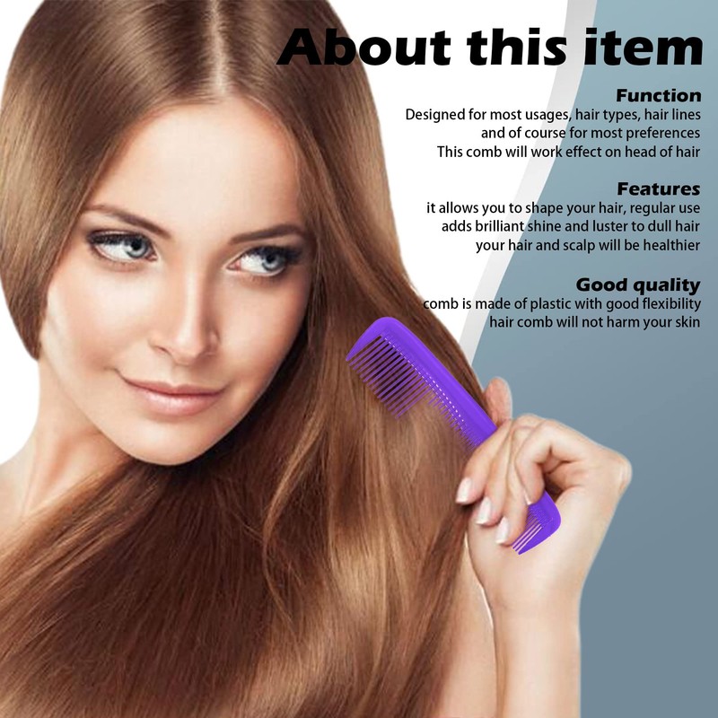 Soft 'N Style Hair Care 4-Pack Comb - Not Breakable
