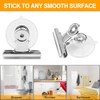 Aufind 12 Packs Suction Cup Clip Plastic Round Suction Cup