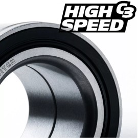 For John Deere (4 Pack) Wheel Bearing for John Deere Gator RSX850i RSX860E RSX860i RSX860M