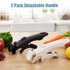 PercyEffie 2-Pack Heat-Resistant Replacement Handles Universal Detachable Handle for Pots