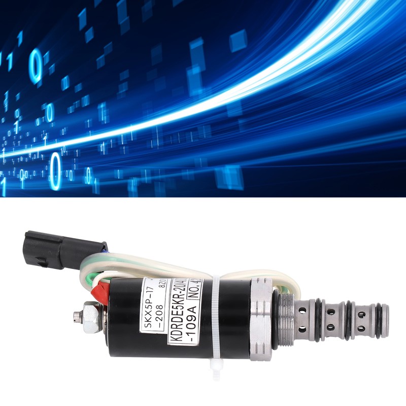 Rotary Solenoid Valve Stainless Steel Hydraulic Pump Control Valve for