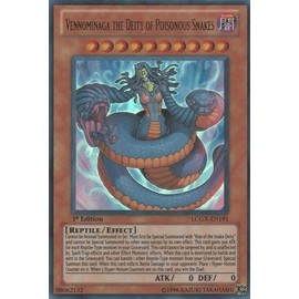 YU-GI-OH! - Vennominaga The Deity of Poisonous Snakes (LCGX-EN191) - Legendary Collection 2-1st Edition - Ultra Rare