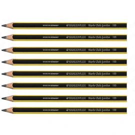 Staedtler Noris 119 Triplus Jumbo Triangular Learners Pencil - HB - Pack of 8