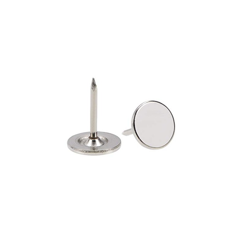 sourcing map Upholstery Nails Tacks 11mmx13mm Flat Head Furniture Nails
