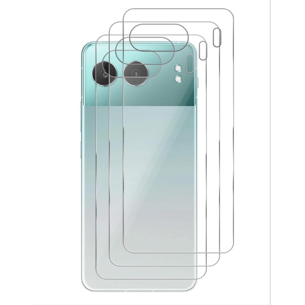 GIOPUEY [Pack of 2 Back Film Compatible with OnePlus North