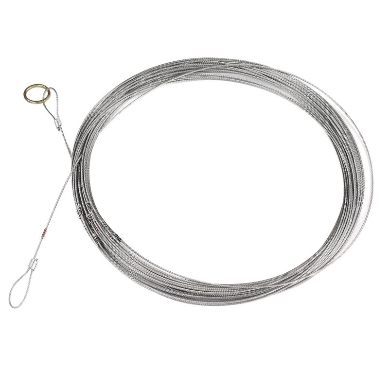 Steel Wire Measuring Rope Good Flexibility Sturdy Steel Rope Measuring
