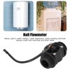 Fafeicy FS400A 1-60L/min Water Flow Sensor 1.2MPA Plastic Hall Flow