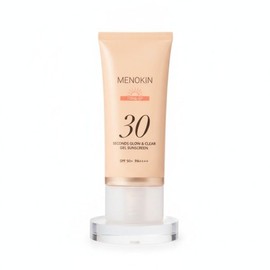 Menokin 30 Second Glow & Clear Gel Sun Cream 50ml Tone Up / 메노킨 30초 글로우 앤 클리어 젤 선크림 50ml 톤업