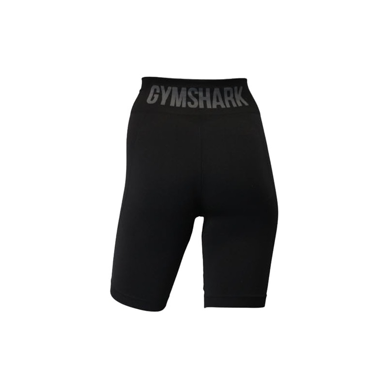 GYMSHARK Flex Cycling Shorts, Black/Charcoal, Extra Small [Variation]