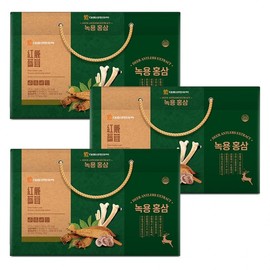 Deer Antler Red Ginseng 70ml 30 Packs 3 Sets
