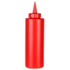 [Commercial Use] C-7230 Sauce Dispenser, 13.5 fl oz (400 cc), Red