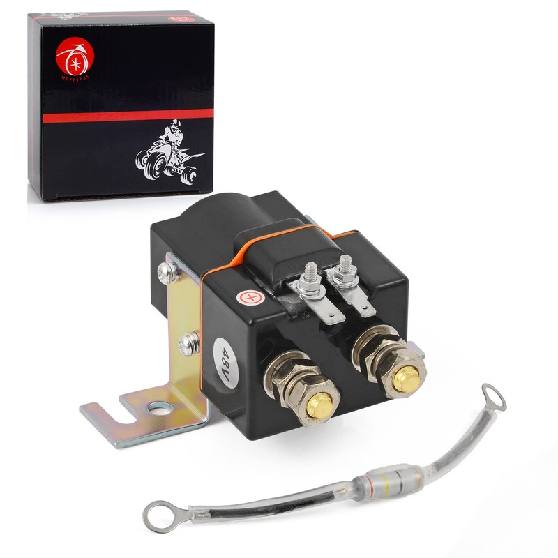 MOTO1988 48 Volt Starter Solenoid Relay with Resistor 1995-UP Compatible