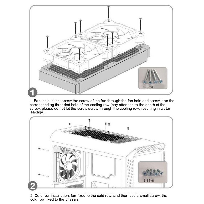Water Cooling Radiator 12 Pipe 1bar Pressure Test Aluminum Alloy