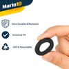 Mario10 24-Piece Rubber Hose Washer Set – 1/2", 3/4", and