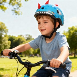 Atphfety Toddler Kids Bike Helmet, Adjustable and Multi-Sport, 3 Sizes for Ages 1-2-3-5-8-14 Years Child Infant Boys Girls