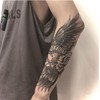 Striking Herbal Juice Tattoo Stickers - Waterproof, Smudge-Proof, Non-Reflective, Long-Lasting,