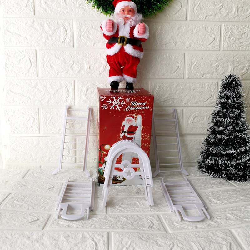 Christmas Decoration Supplies Electric Climbing Ladder Christmas Tree Ornament Toys