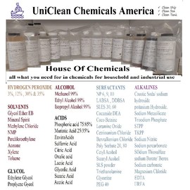 UniClean America UniClean America Ethyl Alcohol 99% DA 2001 Proof (128 fl oz/ 1 gln/ 3.79 LTR)