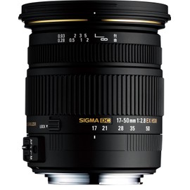 Sigma 17-50mm F2.8 EX DC OS HSM SLR Standard zoom lens Black