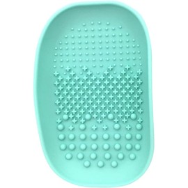 Almohadilla Eficazmente Limpieza para Verde de Silicona y Secador Limpiar el Uso Manual Brochas de Maquillaje Pelo para Mujeres