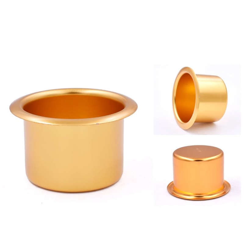 2 Pcs Metal Sofa Cup Holders Insert Drink Can Replacement