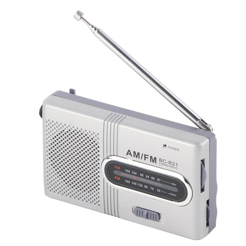 Universal Portable AM/FM Mini Radio Stereo Speakers Receiver Music Player