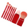8 Pcs Makeup Brush Set Soft Bristles Retractable Powder Brush