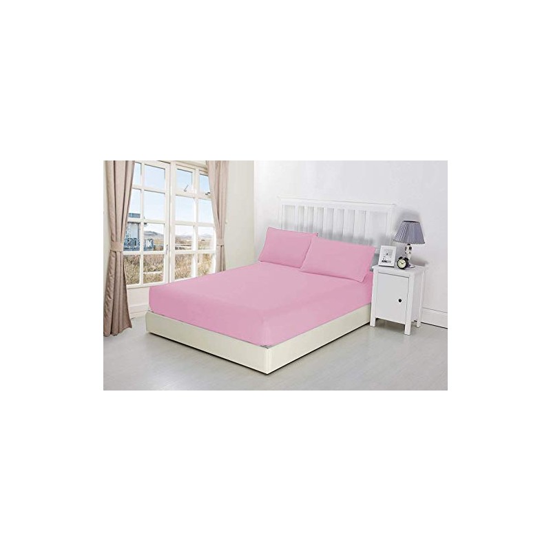 CreationsMart Luxury Bedding 100% Egyptian Cotton 40CM/16 Extra Deep Fitted