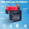 Young Dance Adjustable Ball Valve Lockout Device - OSHA Compliant