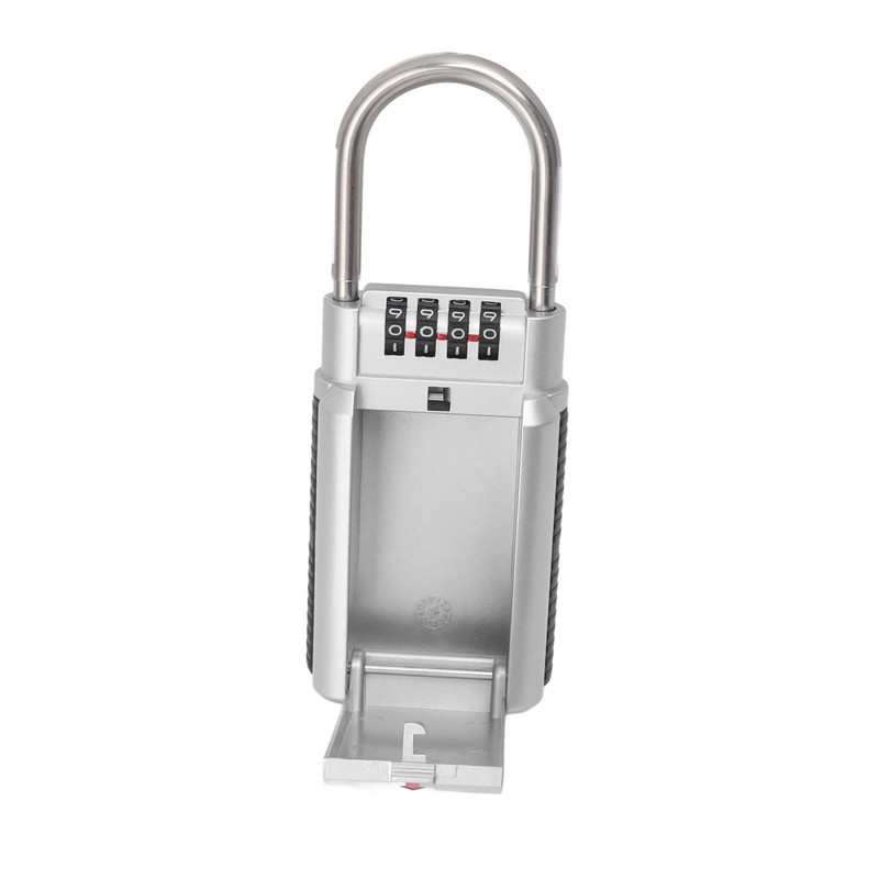Password Key Box 4 Digit Combination Safe Metal Key Lock
