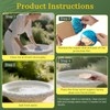 Niteguy Bird Bath Copper Disk,Bird Bath Purification Disk 0.6mm Reinforced