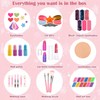 Kids Makeup Sets For Girls, 48pcs Washable Make Up Set