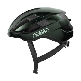 ABUS WingBack Road Bike Helmet - Simple Road Helmet for Everyday and Leisure Sporty Riding - for Adults and Teenagers - Green, Size S