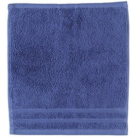 Kleine Wolke Royal Cotton Face Cloth (11.8 x 11.8, Atlantic Blue)