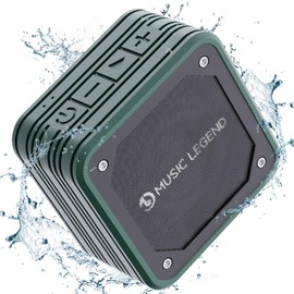 E I F E R Portable Outdoor Bluetooth Speakers, IPX6 Waterproof, 15W Speaker, Bluetooth 5.0, Up to 1800mAh Battery (Cyan)