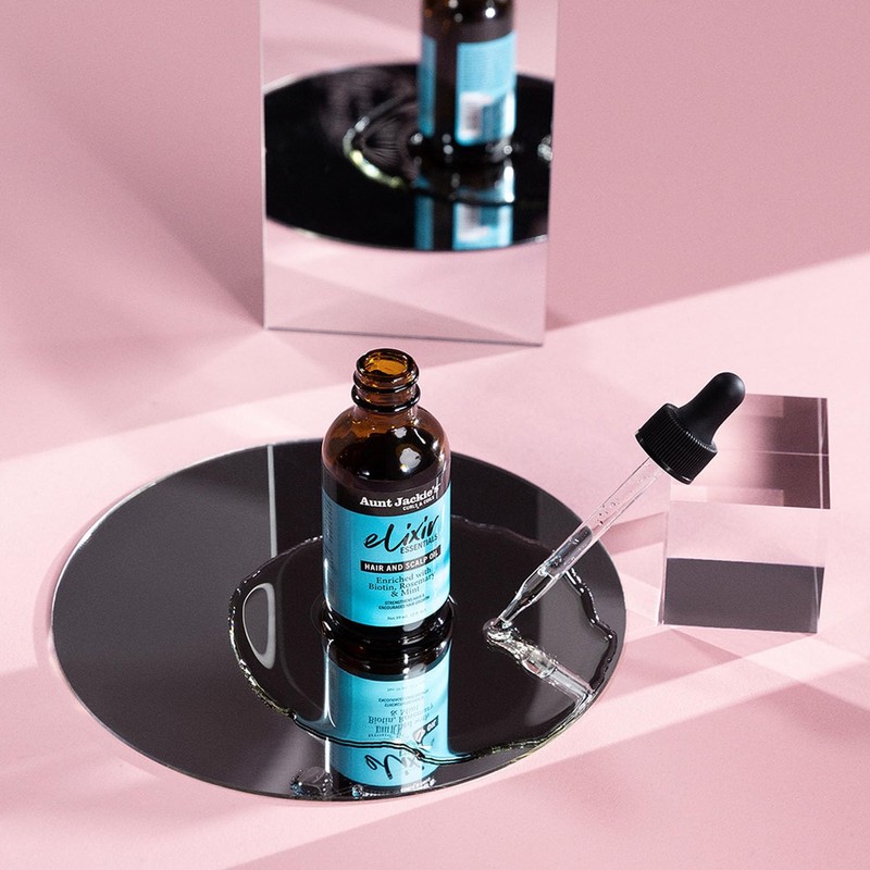 Aunt Jackie's Elixir Essentials Hair & Scalp Oil Enriched with
