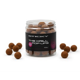 Sticky Baits The Krill Pop-Ups (16mm), Brown, One Size
