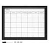 Navaris Framed Calendar Whiteboard for Wall - 18" x 24"