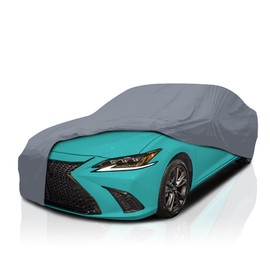 4 Layer Semi Custom Fit Car Cover for Acura RSX 2003-2006 Coupe 2-Door, Lightweight Water Resistant Full Coverage