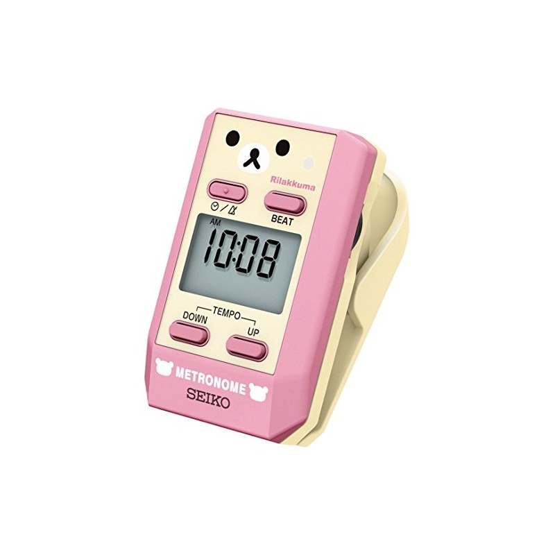 Seiko Seiko clock with digital metronome Rilakkuma Limited Edition Pink