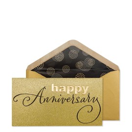 NIQUEA.D, Anniversary Lettering Anniversary Card