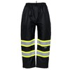 JORESTECH High Visibility Two-Tone Safety Rain Pants with Reflective Stripes