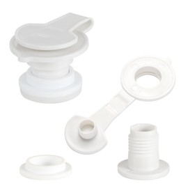 Cooler Drain Plug Replacement Kit for Coleman Coolers, 1" Shaft Length, Compatible with Most Standard Coleman Coolers, Part Number R5214D607G (1, 1" Shaft Length)