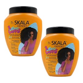 Skala Pack 2 Tratamiento Cabello + P Peinar Máscrespos