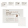 Tulip thick 3-ply cotton pads, 6 pieces, 100 pieces / 툴리프 도톰 3겹 화장솜, 6개, 100개입