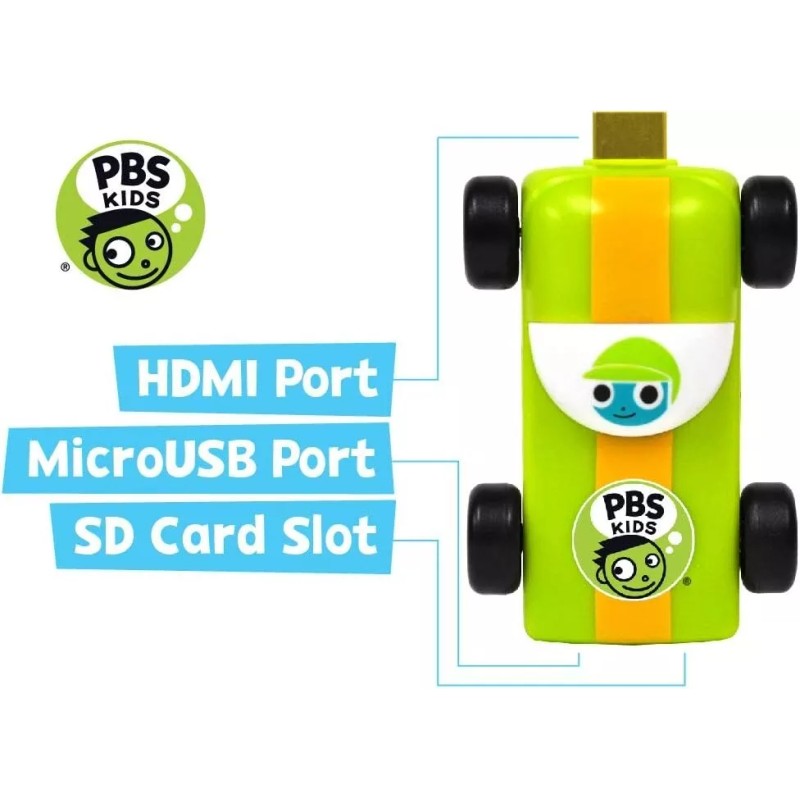 PBS Plug & Play HDMI Streaming Stick: STEM Learning, Show,